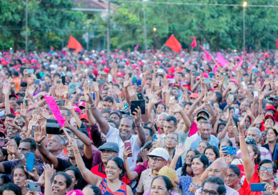 NPP election rally in Sri Lanka