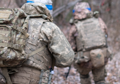 Ukrainian soldiers