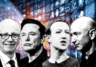 Murdoch, Musk, Zuckerberg, Bezos