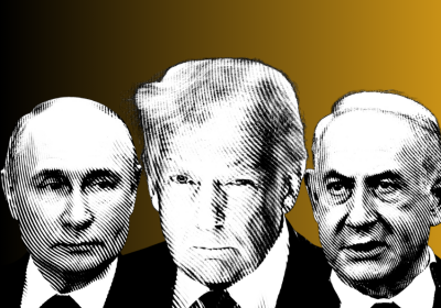 Putin Trump and Netanyahu