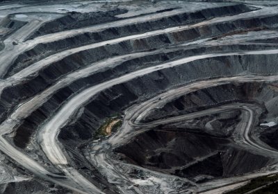 Open-cut coal in the Hunter Valley