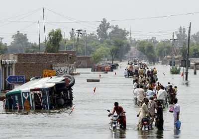 Pakistan floods.