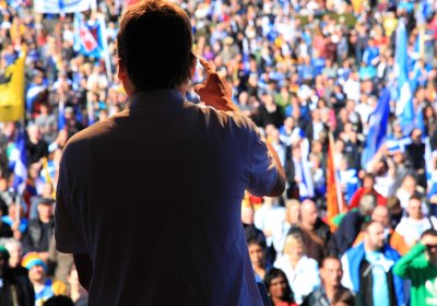 Colin Fox address pro-independenc rally 2012.