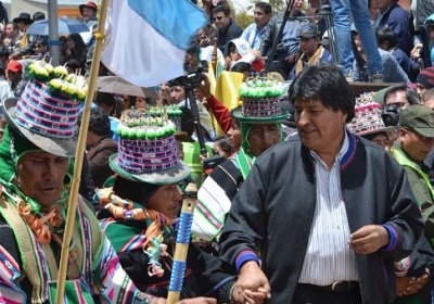 Evo Morales. Photo: Agencia Boliviana de Información. 