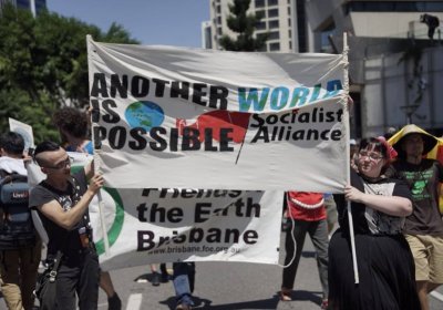 Part of the People's March against the G20 Summit. Photo: Zeb Parkes.