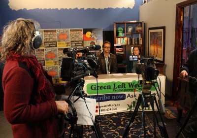 Green Left Report #2 was filmed in front of a studio audience.