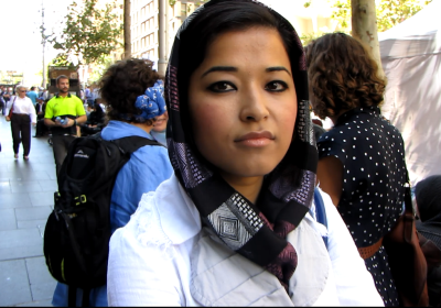 Najeeba Wazefadost, president of Hazara Women of Australia.