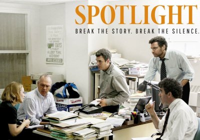 Spotlight film poster.