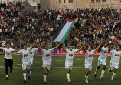 Palestine national football team.