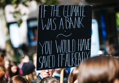 If the climate was a bank