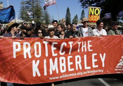 Protect Kimberley protest, March 24, 2013.