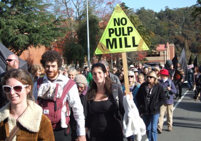 No pulp protesters