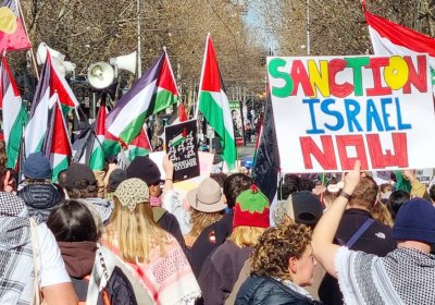 Sanction Israel now!, Naarm/Melbourne, July 7