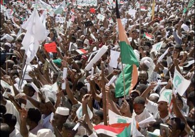 One of the regular Friday protests against the regime of Omar Al Bashir, June 29.