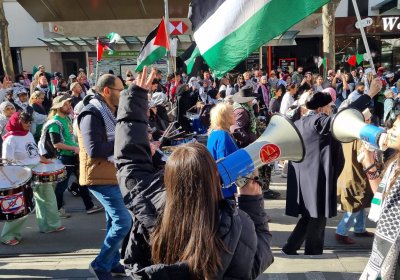 palestine protest in melbourne