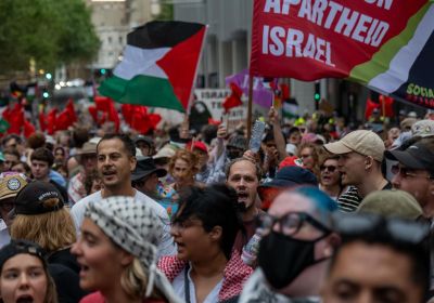 Palestine protest Oct 12