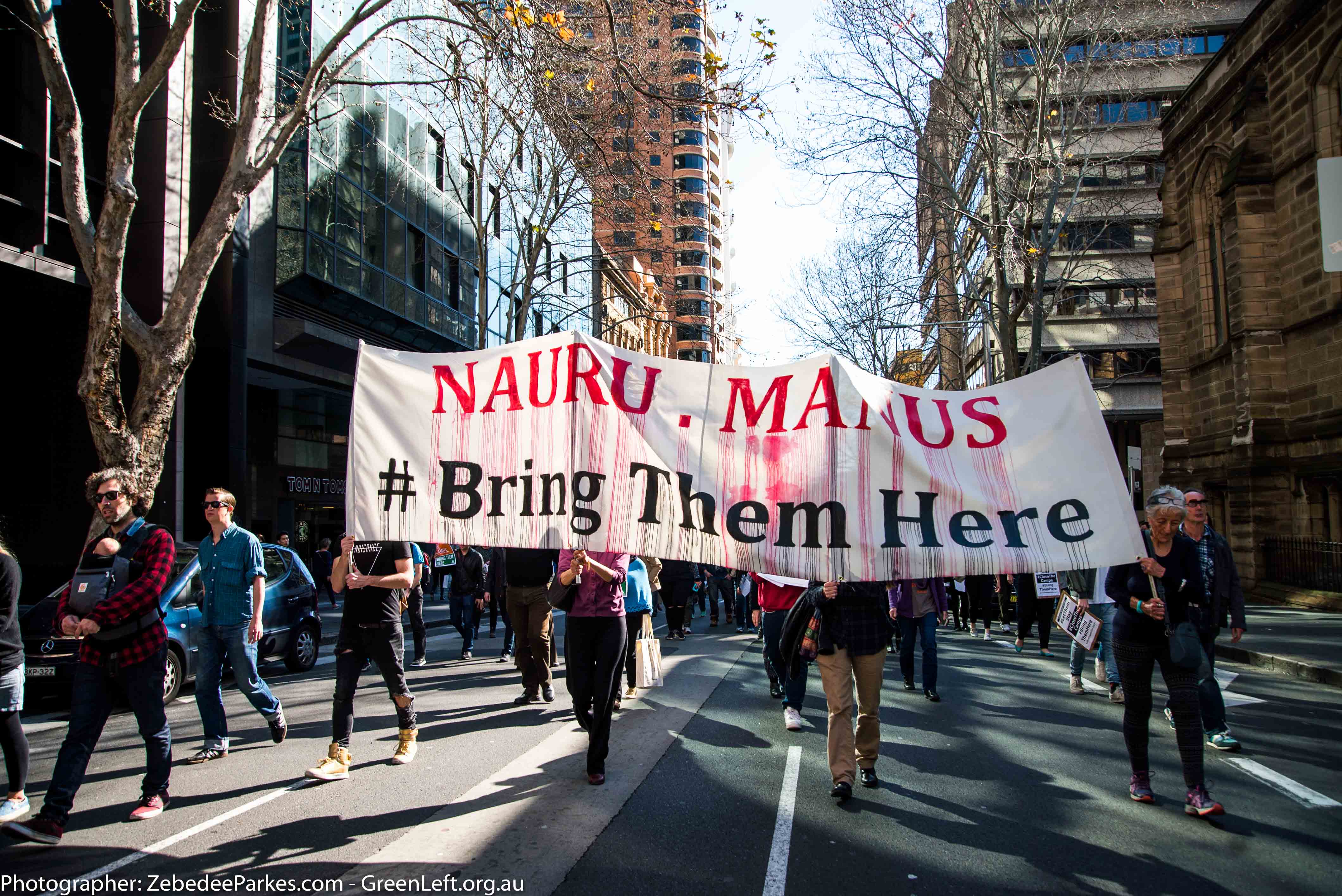 Sydney refugee rights rally