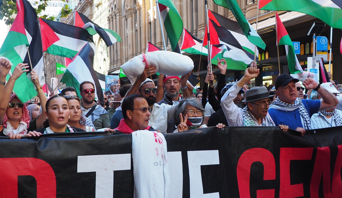 Sydney protest for Palestine