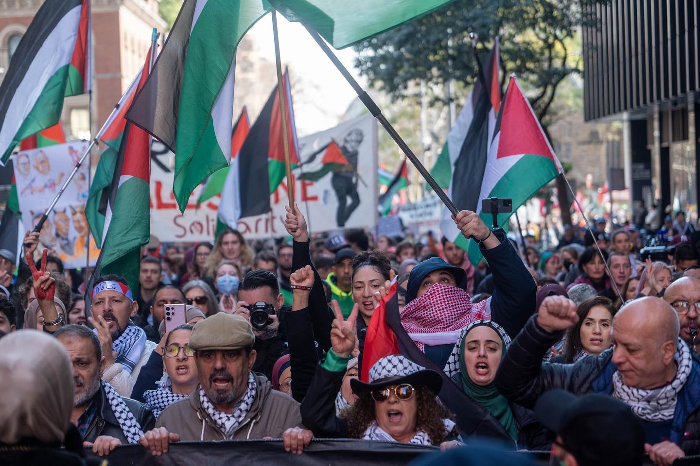 Marching on Gadigal Country/Sydney, July 27