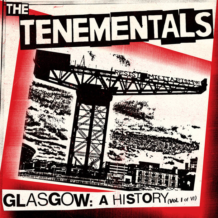 THE TENEMENTALS - GLASGOW A HISTORY album sleeve