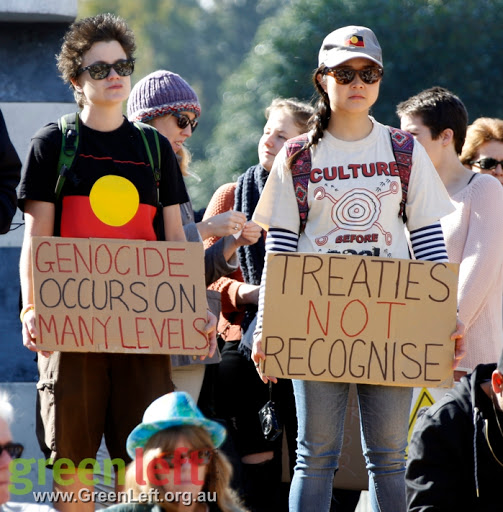 Black Lives Matter rally and march, Perth July 23 2016.