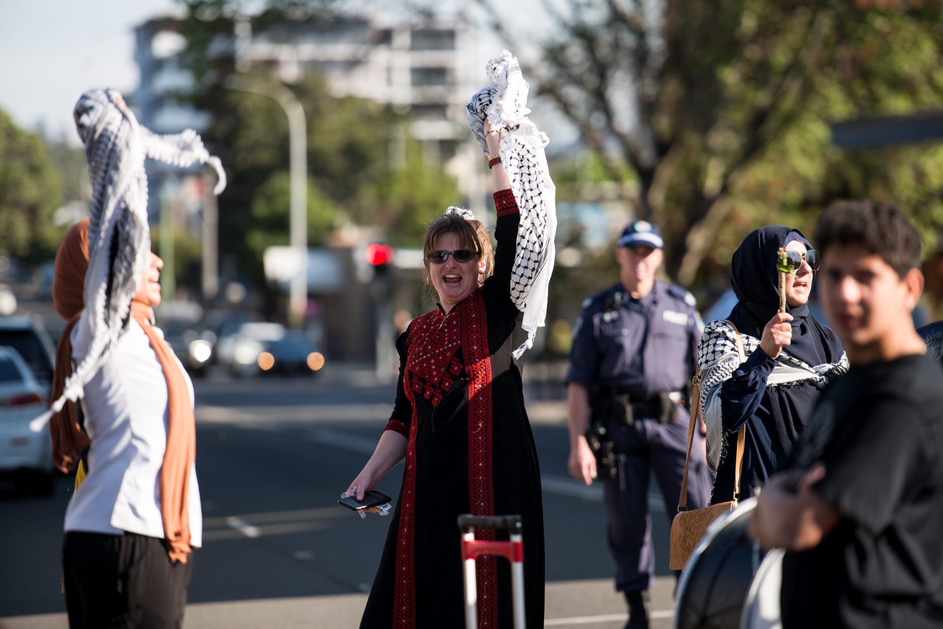 wollongong protest for palestine