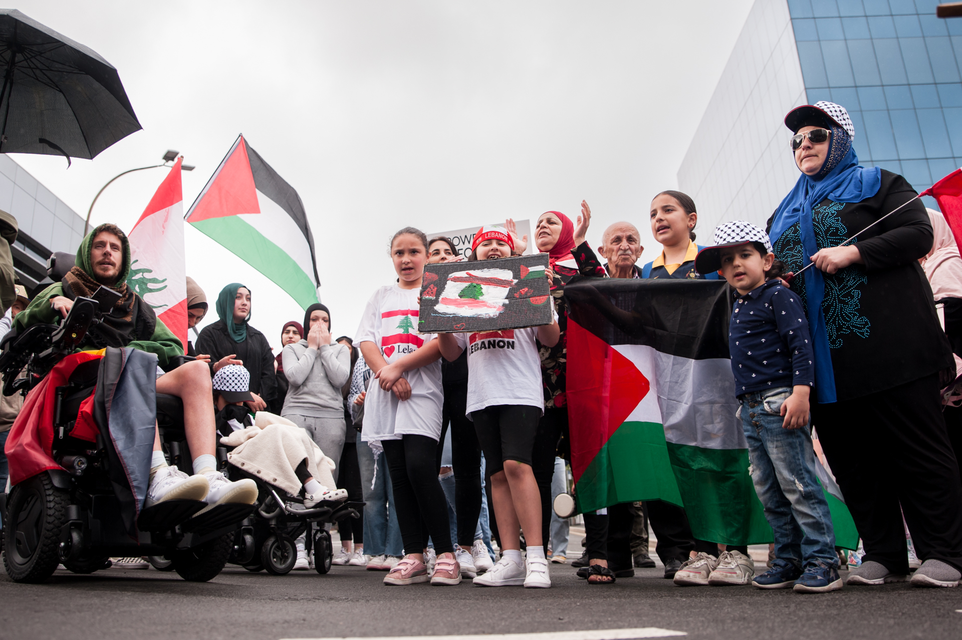 wollongong protest for palestine